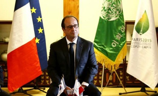 Le président Hollande à Séoul lors d'une conférence de presse le 4 novembre 2015