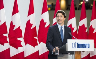 Le Premier ministre canadien Justin Trudeau à Toronto, le 13 janvier 2016.