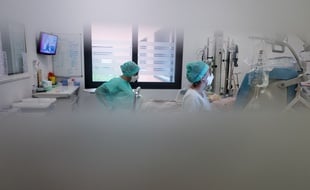 Au sein du service de réanimation de l'hôpital Purpan durant la crise du coronavirus.