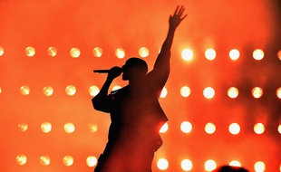 Kanye West à Las Vegas le 18 septembre 2015.