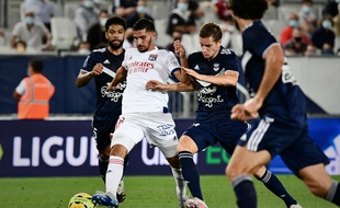 Aouar a touché le poteau en fin de match.