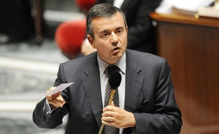 Yves Jégo, le 13 mai 2009, sur les bancs de l'Assemblée nationale.