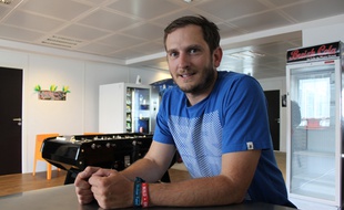Bertier Luyt, fondateur du FabShop qui organise ce week-end, avec le Cent Quatre, la première Maker Faire de Paris.