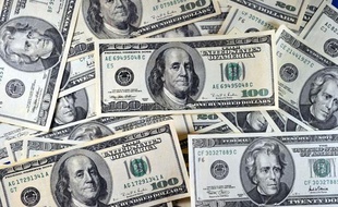 Billets de dollars.