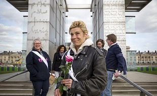 Frigide Barjot, le 22 avril 2013 à Paris.