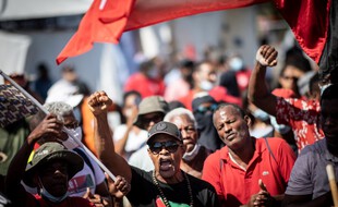 Une manifestation en Martinique, illustration