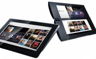 Les deux tablettes dévoilées par Sony le 26 avril 2011, la S1 et la S2 (nom de code).