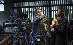 Olivier Marchal sur le tournage de «Borderline», un téléfilm qu'il a écrit et réalisé.