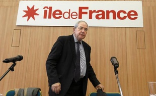 Jean-Paul Huchon, président PS de l'Ile-de-France, le 12 décembre 2012