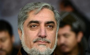 Le candidat à l'élection présidentielle Abdullah Abdullah, le 7 mars 2014