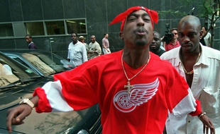 Tupac Shakur à New York, le 5 juillet 1994