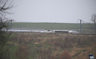 Le TGV Strasbourg-Paris a déraillé à hauteur d'Ingenheim un peu avant Saverne, ce jeudi 5 mars 2020.