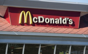 Un restaurant Mcdonald's, illustration