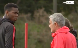 Pogba vs Mourinho, fight