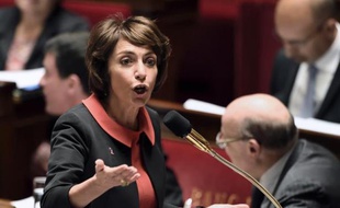 La ministre de la Santé, Marisol Touraine, le 22 octobre 2014 à l'Assemblée nationale, à Paris