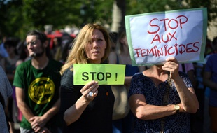 Manifestation contre les féminicides à Paris, le 6 juillet 2019.