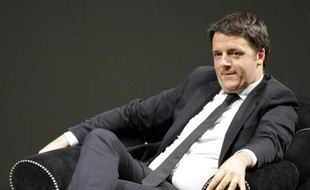 Le chef du gouvernement italien Matteo Renzi le 30 mai 2015 à Trente, en Italie
