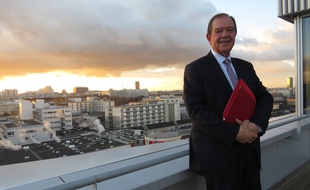Patrick Ollier, président de la Métropole du Grand Paris, le 5 janvier 2017.