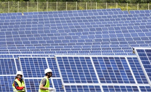 Un parc photovoltaïque installé en France (image d'illustration).