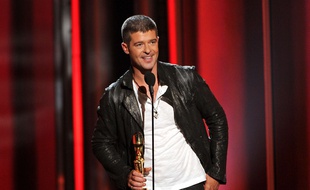 Robin Thicke, au Billboard Music Awards à Las Vegas, le 18 mai 2014.