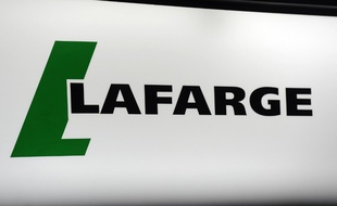 Le logo de l'entreprise Lafarge.