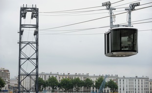 Le téléphérique urbain à Brest