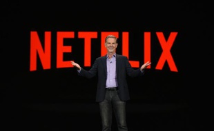 Le cofondateur et directeur exécutif de Netflix, Reed Hastings, le 6 janvier 2016 à Las Vegas