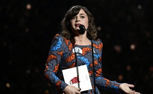 Blanche Gardin aux César 2018.