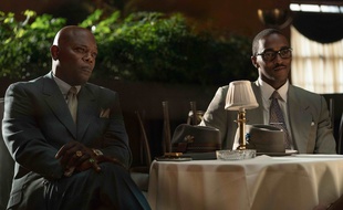 Samuel L. Jackson et Anthony Mackie dans « The Banker».