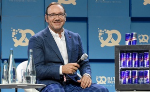 L'acteurr Kevin Spacey au Festival Bits & Pretzels de Munich en 2017