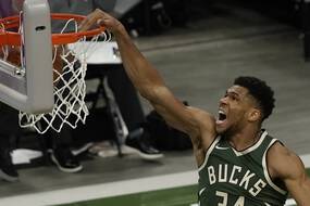 Giannis Antetokounmpo désormais deuxième meilleur marqueur de l'histoire des Milwaukee Bucks.