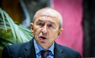 Gérard Collomb, le maire de Lyon, le 5 février 2016. Crédit:KONRAD K./SIPA