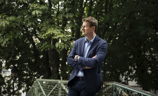 Portraits du député Europeen Europe Ecologie les Verts (EELV)Yannick Jadot, à Paris, le 03 juillet 2020.