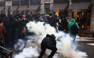 La manifestation du 21 février à Toulouse a dégénéré. Archives.