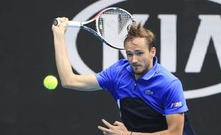 Daniil Medvedev, à Melbourne