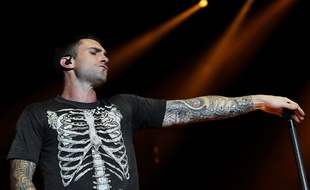 Adam Levine, le chanteur du groupe californien Maroon 5.