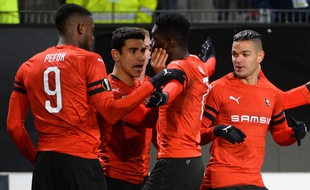 Ismaïla Sarr a largement contribué au succès du Stade Rennais face à Astana en marquant un doublé.