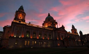 L'Hôtel de Ville de Belfast le 9 janvier 2013