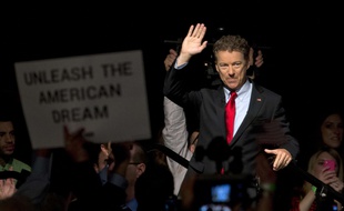 Le républicain Rand Paul s'est officiellement lancé dans la course à l'investiture le 7 avril 2015.