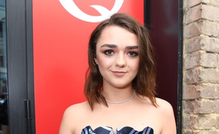 L'actrice Maisie Williams aux Q Awards