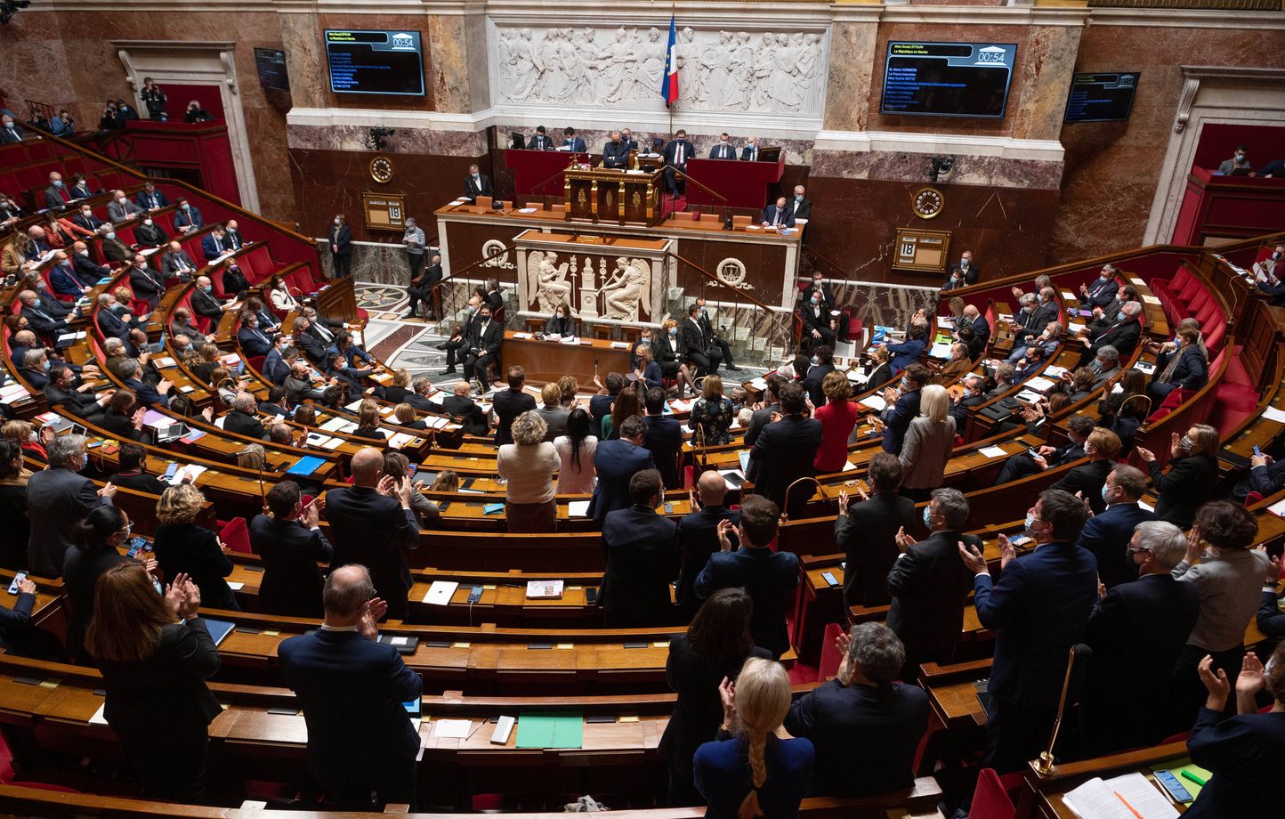 (Illustration) L'Assemblée nationale française.