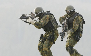 Des membres des KSK, les forces spéciales allemandes.