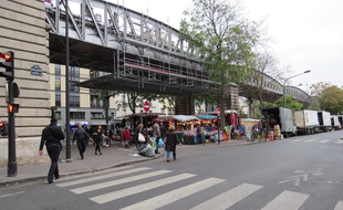 Le marché de Barbès ce mercredi matin