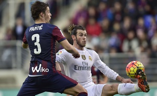 Gareth Bale lors du match entre Eibar et le Real Madrid le 29 novembre 2015.