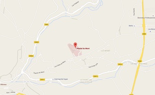 Le centre hospitalier d'Aubusson, dans la Creuse.