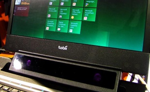 Le prototype de la société Tobii permet de contrôler Windows 8 avec ses yeux.