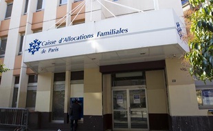 Une caisse d'allocations familiales (CAF) à Paris, en 2013.