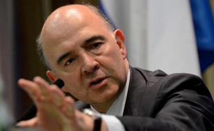 Le ministre de l'Economie, Pierre Moscovici, à Moscou le 19 juillet 2013