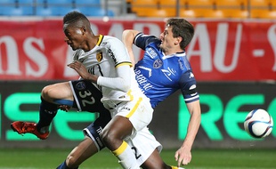 Guirassy et Lille ne sortent pas de la crise. PHOTO AFP / FRANCOIS NASCIMBENI