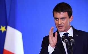Manuel Valls, à Nantes, le 1er décembre 2014.